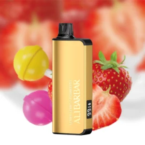 ALIBARBAR Ingot 9000 - Chuppa Chupps Strawberry (9,000 Puffs)