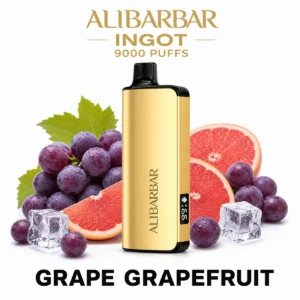 ALIBARBAR Ingot 9000 - Grape Grapefruit (9,000 Puffs)