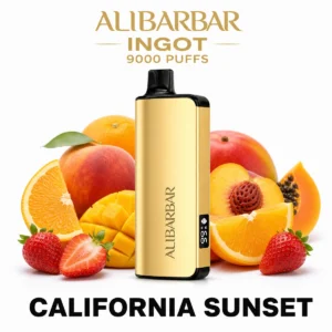 ALIBARBAR Ingot 9000 - California Sunset (9,000 Puffs)