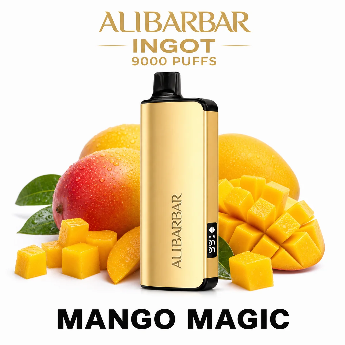 ALIBARBAR Ingot 9000 - Mango Magic (9,000 Puffs)