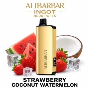ALIBARBAR Ingot 9000 - Strawberry Coconut Watermelon (9,000 Puffs)