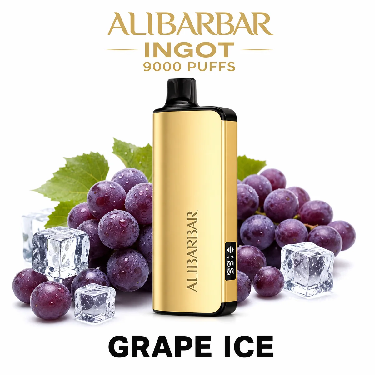 ALIBARBAR Ingot 9000 - Grape Ice (9,000 Puffs)