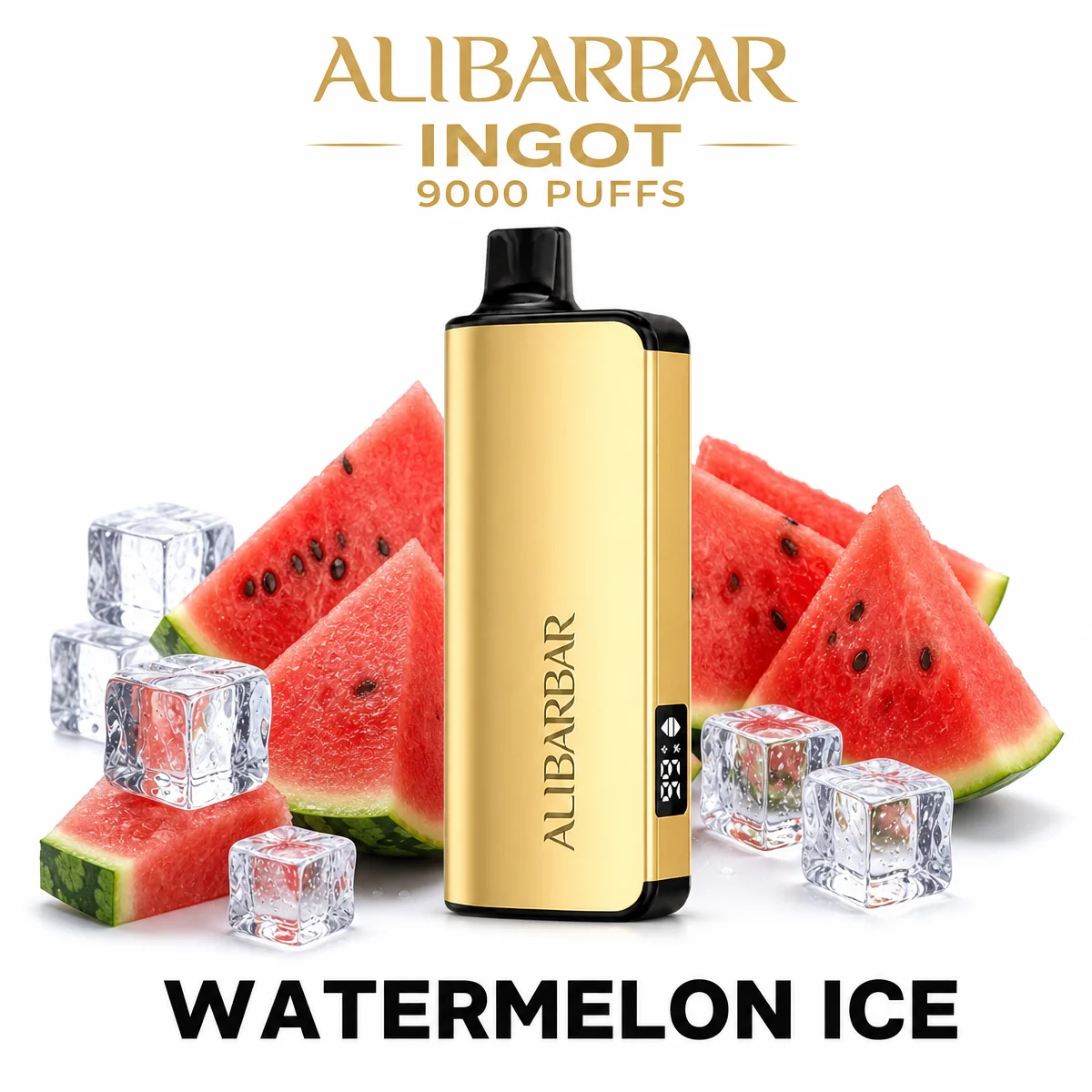 ALIBARBAR Ingot 9000 - Watermelon Ice (9,000 Puffs)
