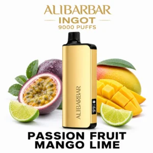 ALIBARBAR Ingot 9000 - Passion Fruit Mango Lime (9,000 Puffs)