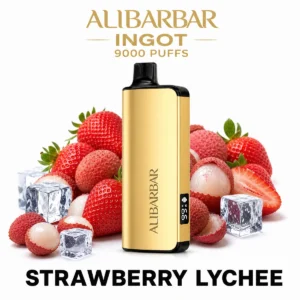 ALIBARBAR Ingot 9000 - Strawberry Lychee (9,000 Puffs)