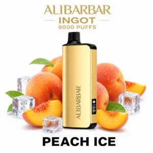 ALIBARBAR Ingot 9000 - Peach Ice (9,000 Puffs)