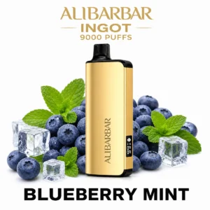 ALIBARBAR Ingot 9000 - Blueberry Mint (9,000 Puffs)