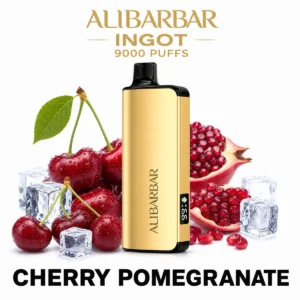 ALIBARBAR Ingot 9000 - Cherry Pomegranate (9,000 Puffs)
