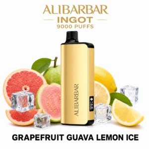 ALIBARBAR Ingot 9000 - Grapefruit Guava Lemon Ice (9,000 Puffs)
