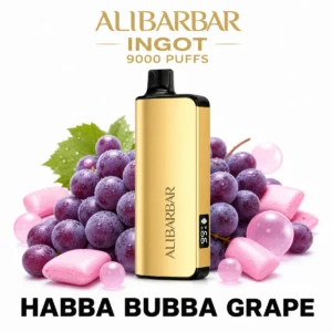ALIBARBAR Ingot 9000 - Habba Bubba Grape (9,000 Puffs)
