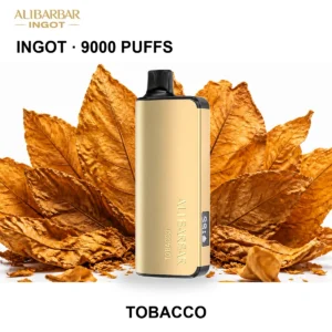 ALIBARBAR Ingot 9000 - Tobacco (9,000 Puffs)