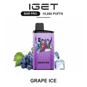 IGET Bar Pro - Grape Ice (10,000 Puffs)