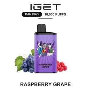 IGET Bar Pro - Raspberry Grape (10,000 Puffs)