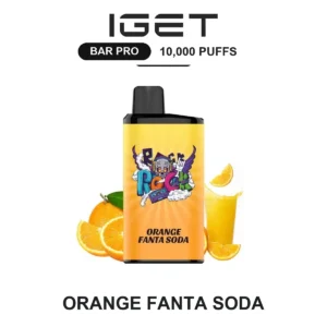 IGET Bar Pro - Orange Fanta Soda (10,000 Puffs)
