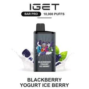 IGET Bar Pro - Blackberry Yogurt Ice Berry (10,000 Puffs)