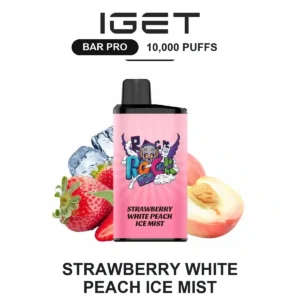 IGET Bar Pro - Strawberry White Peach Ice Mist (10,000 Puffs)