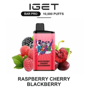 IGET Bar Pro - Raspberry Cherry Blackberry (10,000 Puffs)