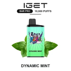 IGET Bar Pro - Dynamic Mint (10,000 Puffs)