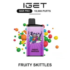 IGET Bar Pro - Fruity Skittles (10,000 Puffs)