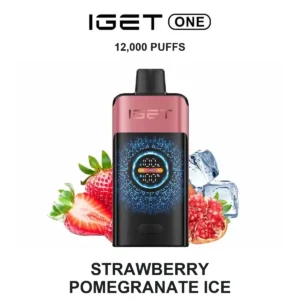 IGET ONE - Strawberry Pomegranate Ice (12,000 Puffs)