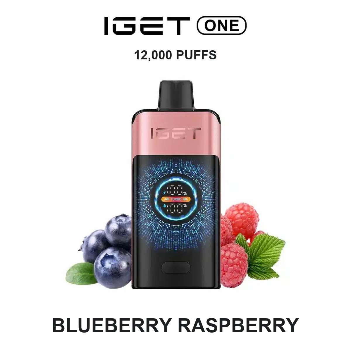 IGET ONE - Blueberry Raspberry (12,000 Puffs)