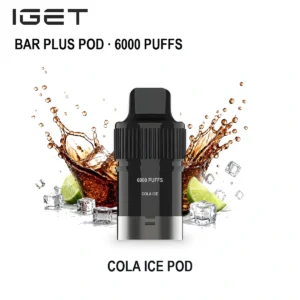 IGET Bar Plus Pod 6000 - Cola Ice (6,000 Puffs)