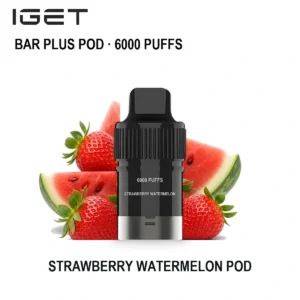 IGET Bar Plus Pod 6000 - Strawberry Watermelon (6,000 Puffs)
