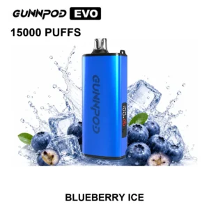 GUNNPOD EVO - Blueberry Ice (15,000 Puffs)