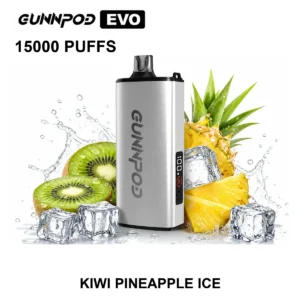 GUNNPOD EVO - Kiwi Pineapple Ice (15,000 Puffs)