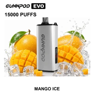 GUNNPOD EVO - Mango Ice (15,000 Puffs)