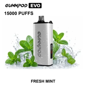 GUNNPOD EVO - Fresh Mint (15,000 Puffs)