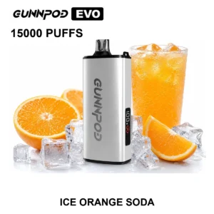 GUNNPOD EVO - Ice Orange Soda (15,000 Puffs)