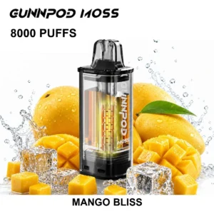 GUNNPOD Moss Pod 8000 - Mango Bliss (8,000 Puffs)