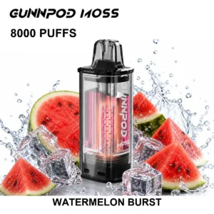 GUNNPOD Moss Pod 8000 - Watermelon Burst (8,000 Puffs)