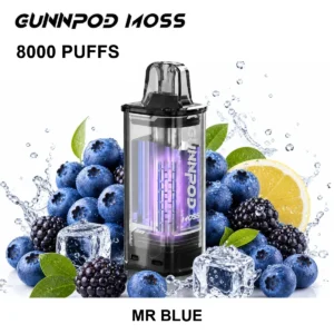 GUNNPOD Moss Pod 8000 - Mr Blue (8,000 Puffs)
