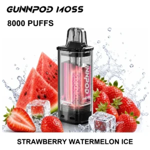 GUNNPOD Moss Pod 8000 - Strawberry Watermelon Ice (8,000 Puffs)