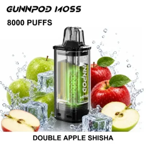 GUNNPOD Moss Pod 8000 - Double Apple Shisha (8,000 Puffs)