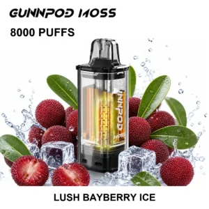 GUNNPOD Moss Pod 8000 - Lush Bayberry Ice (8,000 Puffs)