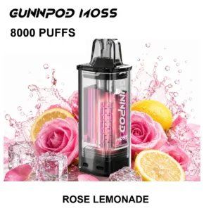 GUNNPOD Moss Pod 8000 - Rose Lemonade (8,000 Puffs)