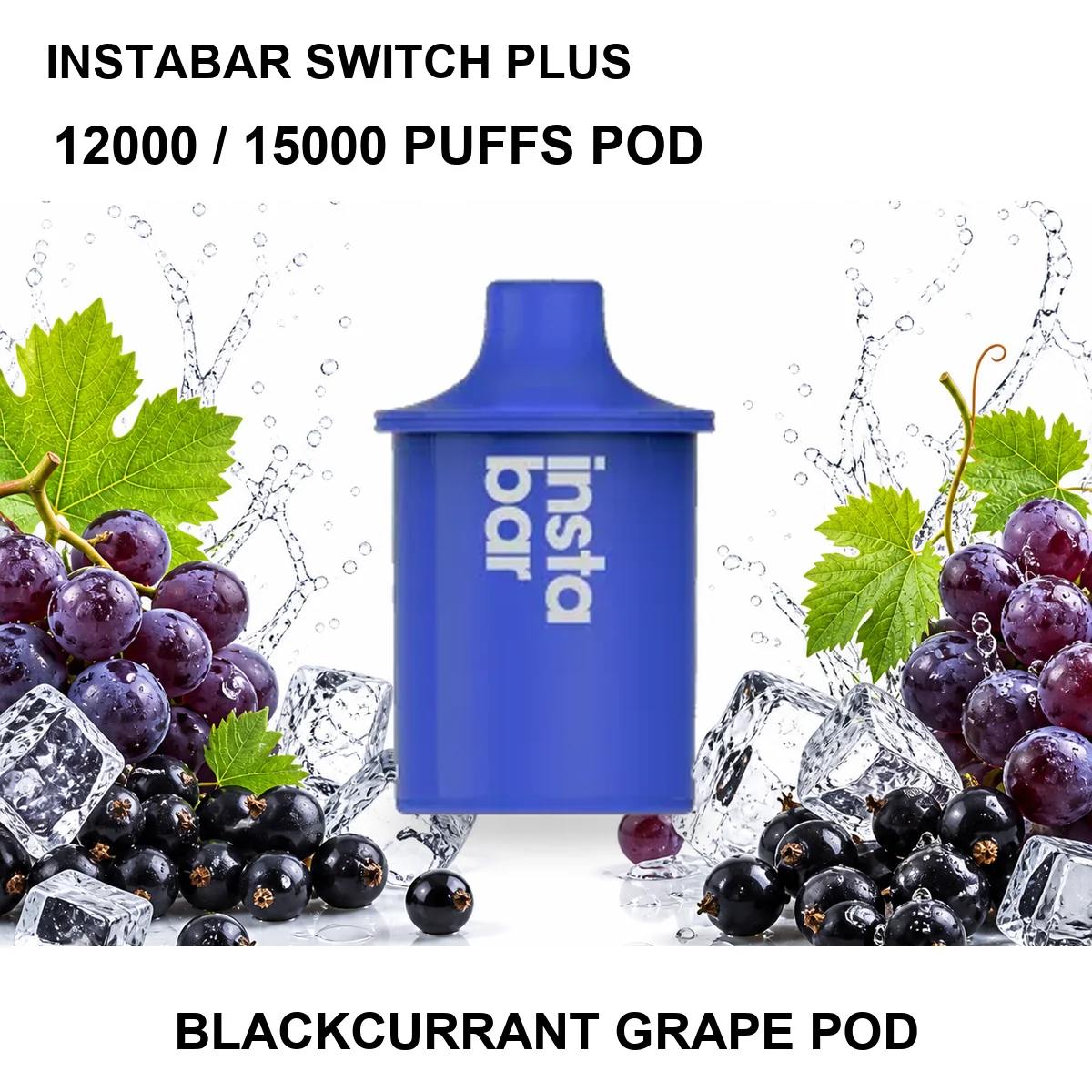 INSTABAR Switch Plus Pod - Blackcurrant Grape