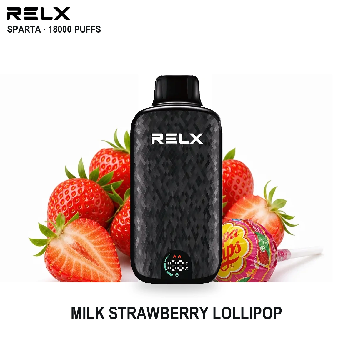 RELX Sparta - Milk Strawberry Lollipop