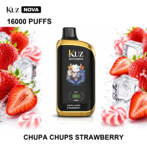 KUZ Nova - Chupa Chups Strawberry (16,000 Puffs)