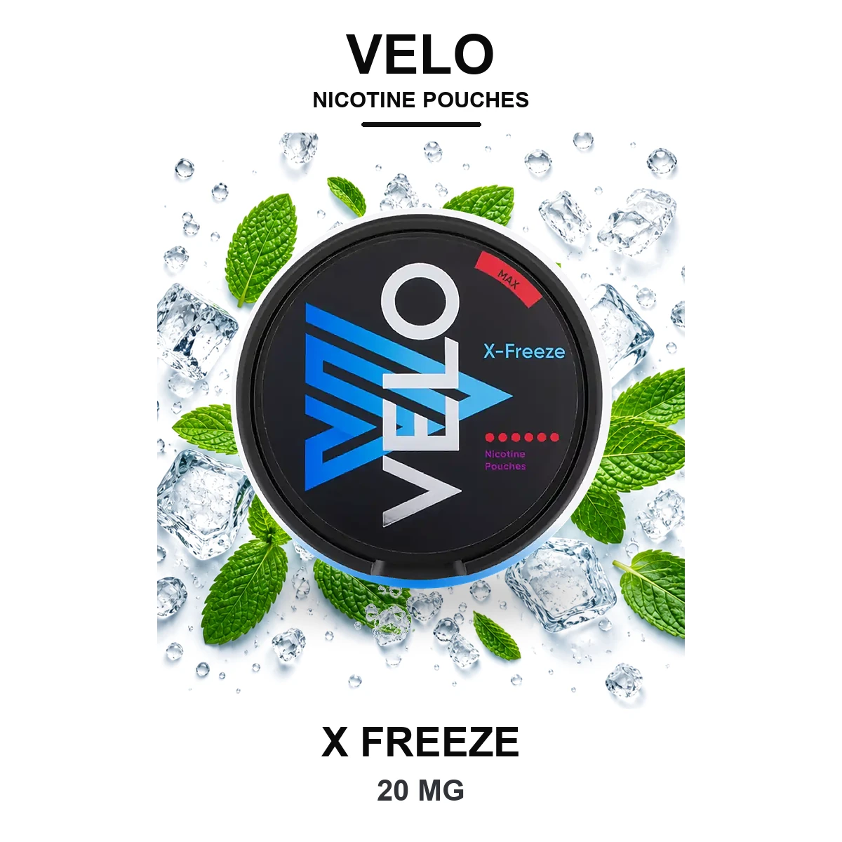 VELO Nicotine Pouches - X-Freeze Max