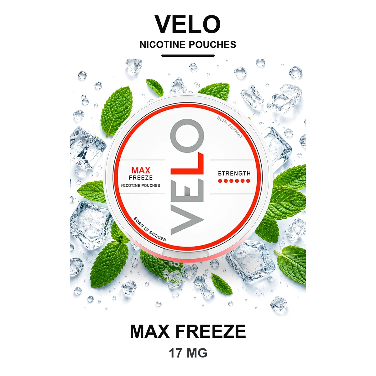 VELO Nicotine Pouches - Freeze Max
