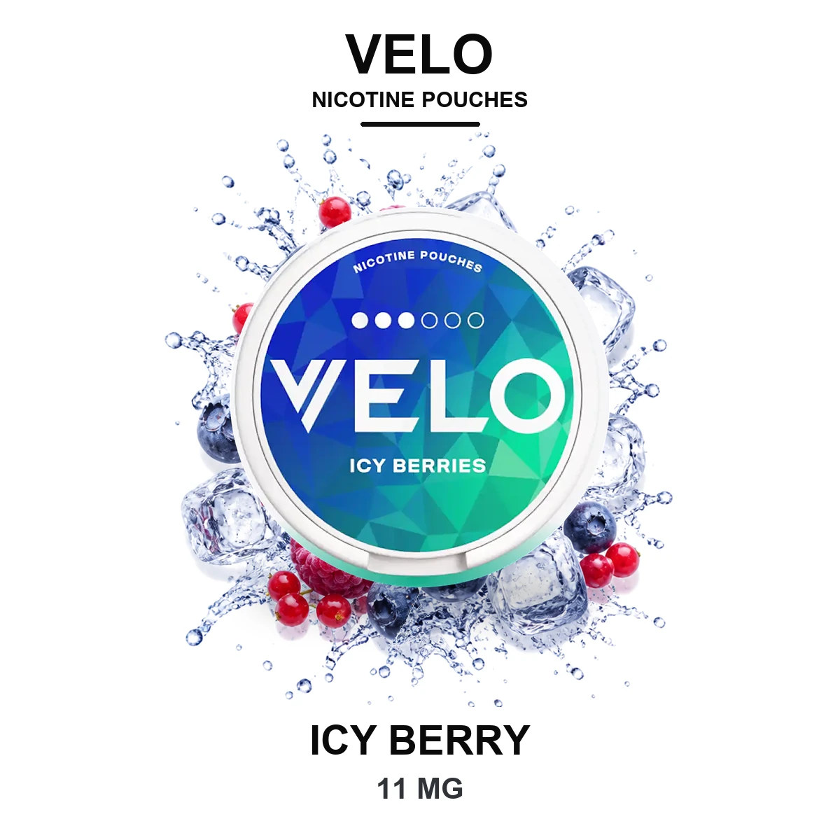 VELO Nicotine Pouches - Icy Berries