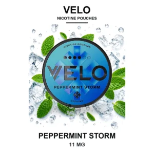 VELO Nicotine Pouches - Peppermint Storm