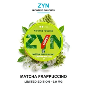 ZYN Nicotine Pouches - Matcha Frappuccino