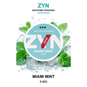 ZYN Nicotine Pouches - Miami Mint
