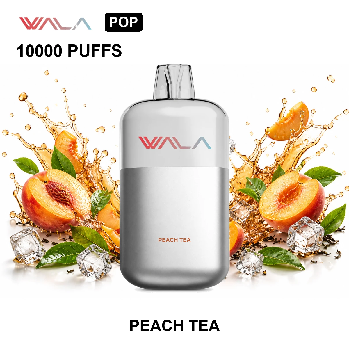 WALA POP 10000 - Peach Tea (10,000 Puffs)