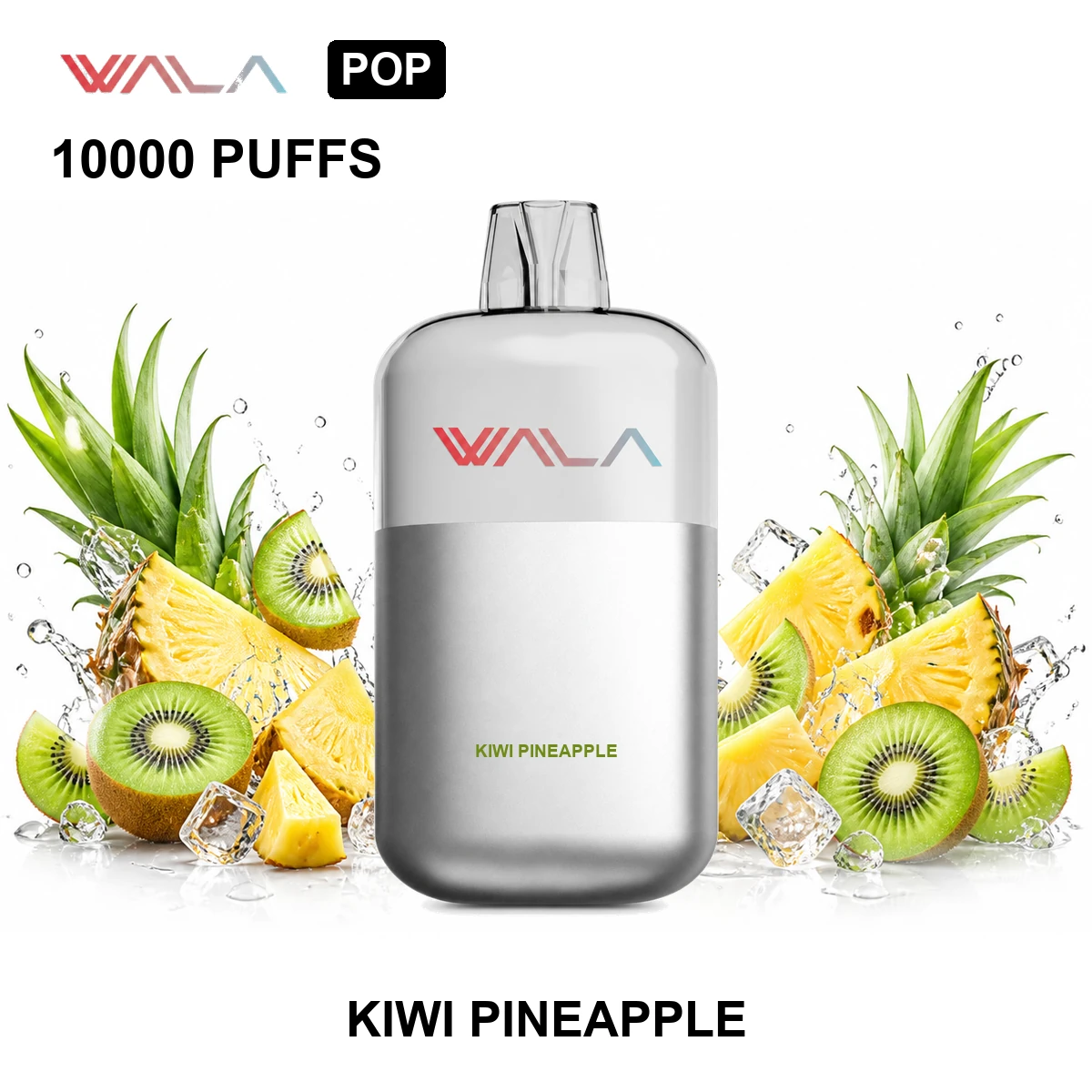 WALA POP 10000 - Kiwi Pineapple (10,000 Puffs)